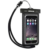 Waterproof Case, Ubegood Universal Waterproof Dirtproof Snowproof Pouch case with armband function for iPhone 6/6s/6 Plus/5s,Samsung Gaxaly S6/S5, Note 6/5,and other up to 5.5