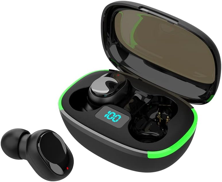 Miniatura 7 de Auriculares inalámbricos Bluetooth con estuche de carga inalámbrica IPX4 Auriculares estéreo impermeables para SPOR (Y70)