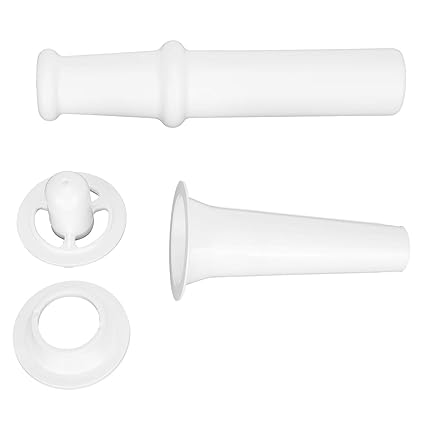 Sausage Stuffer hine Hand Operated Manual SausageSausage Filler Nozzle Kubbe Attachment Kit Filler Maker Universal Food Pusher for 5# Meat Grinder