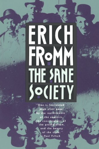 The Sane Society 0030184460 Book Cover