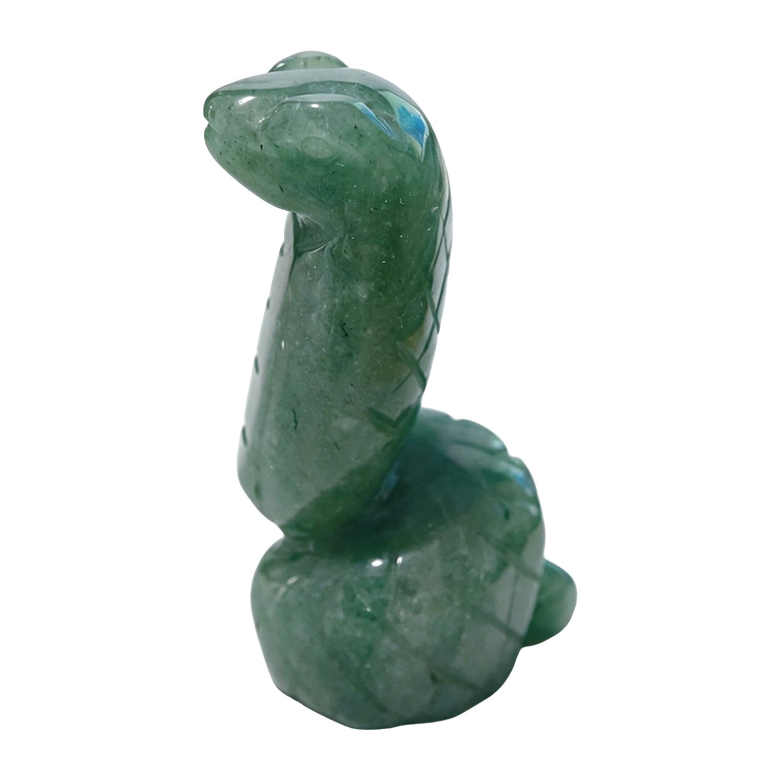 Hredyqw Zodiacs Animal Green Aventurines Stone Figurine Carved Crystal Chinese Zodiacs Statue Home Offices Decors Art