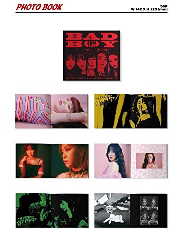 Álbum de fotos RED VELVET - The Perfect Red Velvet (Edición reempacada) CD + Fotolibro + Poster plegable + Tarjetas fotográficas adicionales miniatura 5