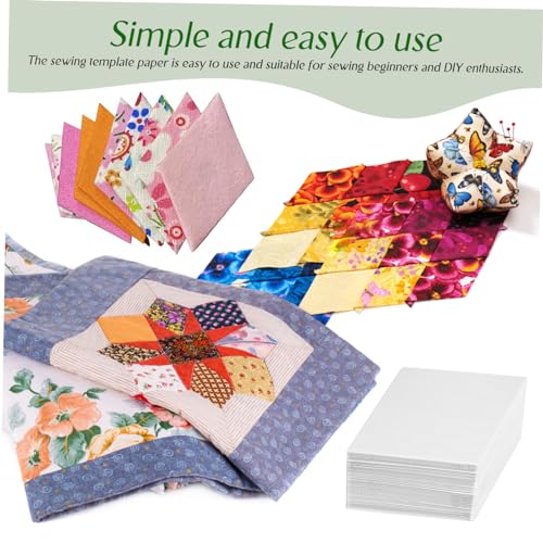 Gabarits de couture papier pour patchwork et projets DIY