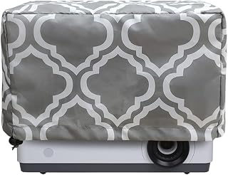 Gicov Projector Dust Cover Projector Protection Cover Waterproof Ceiling Mounted Projector Bag Cover with Drawstring