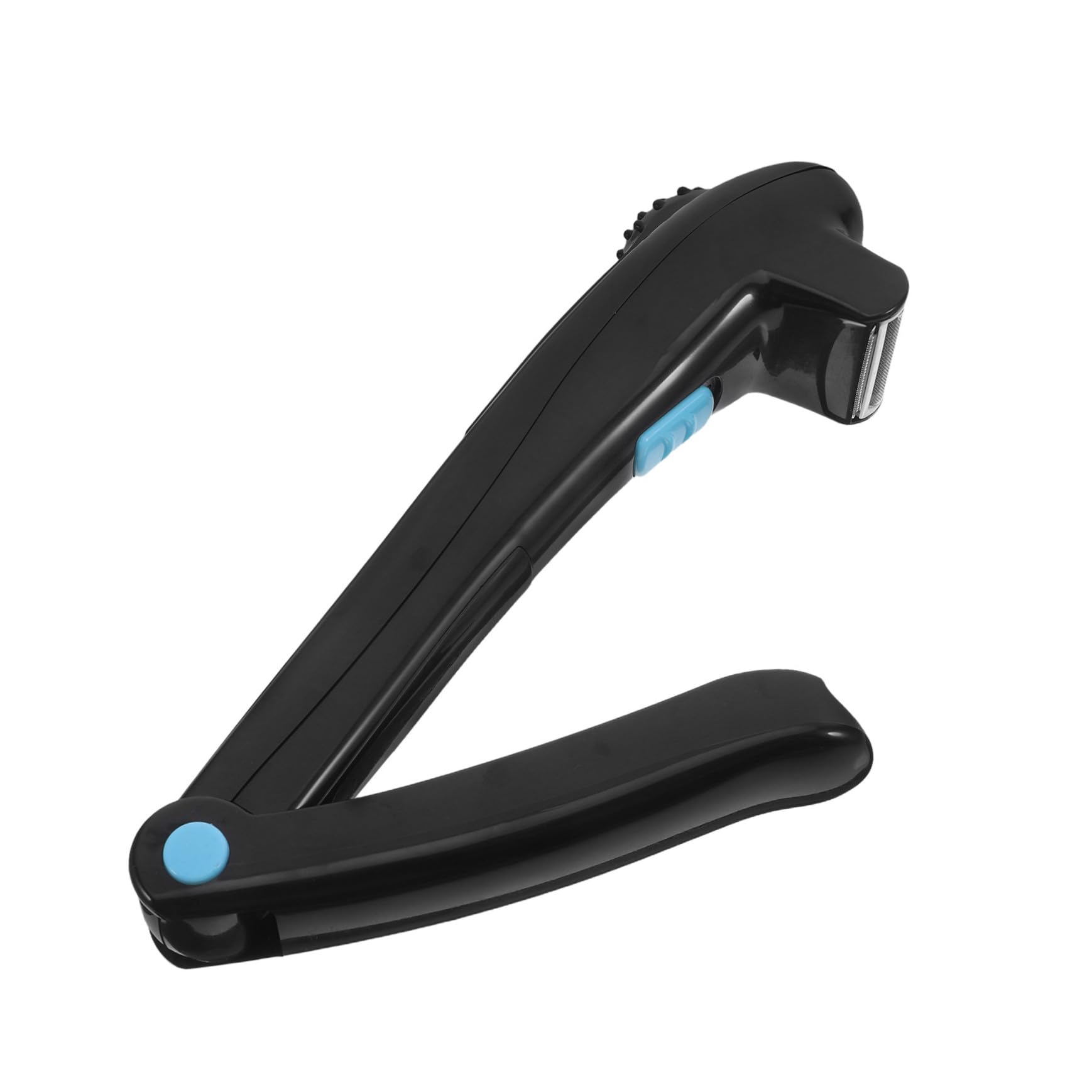 Depiladora Eléctrica para Espalda Hombre, Afeitadora Corporal DIY Negro ABS