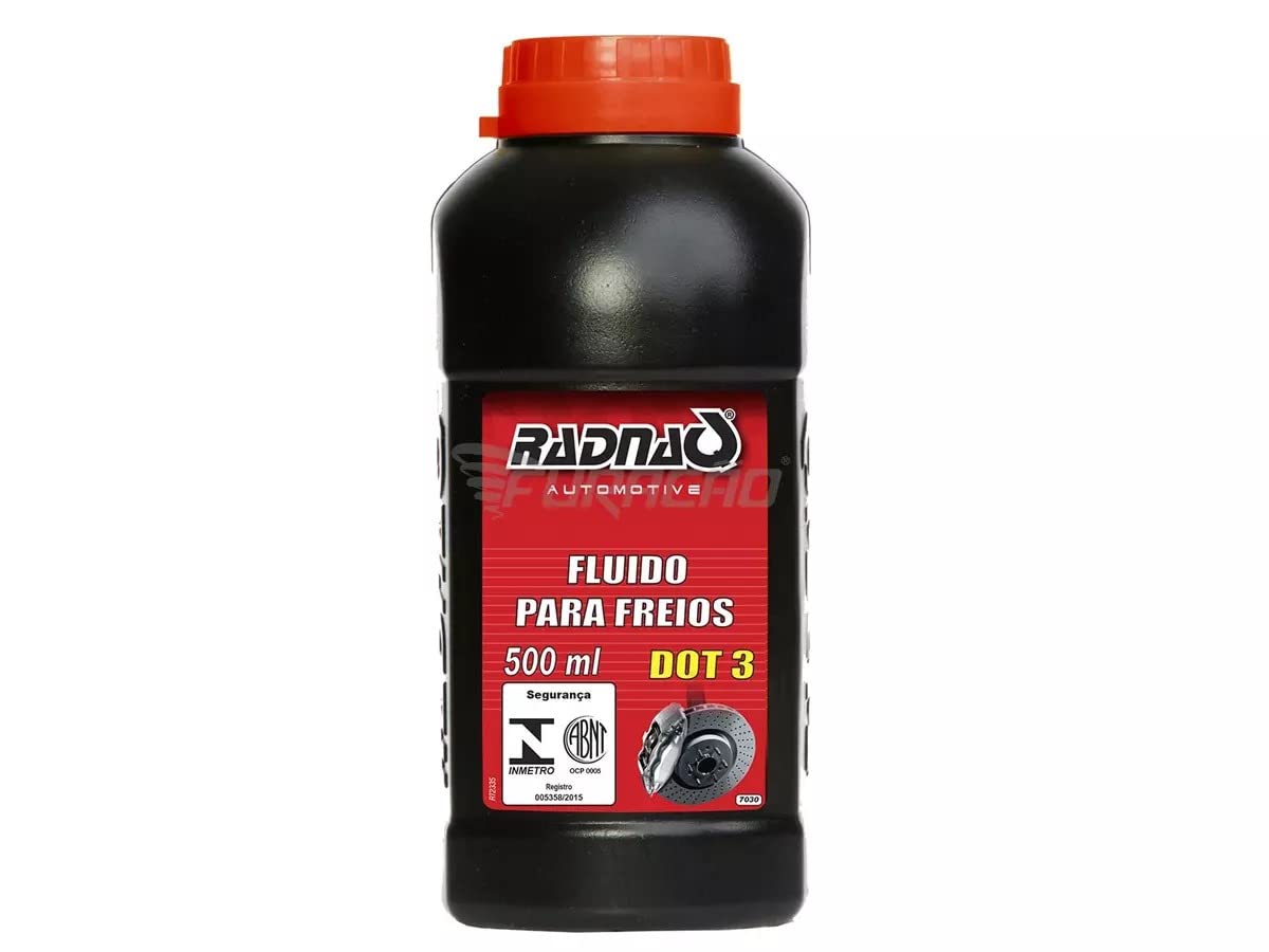 CAIXA 24 UNI. FLUIDO DE FREIO DOT 3 UNIVERSAL 500ML RADNAQ