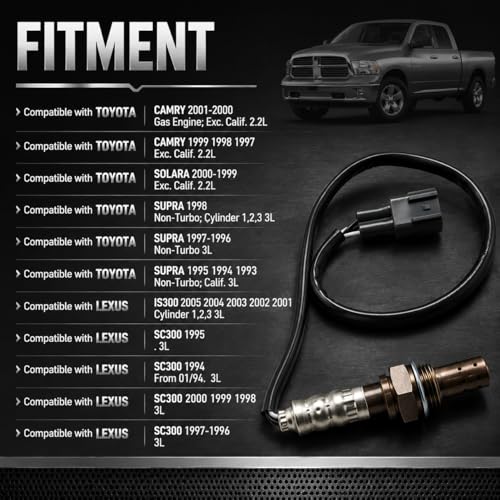 Sensor de oxígeno superior para Toyota Camry 1997-2001 miniatura 3
