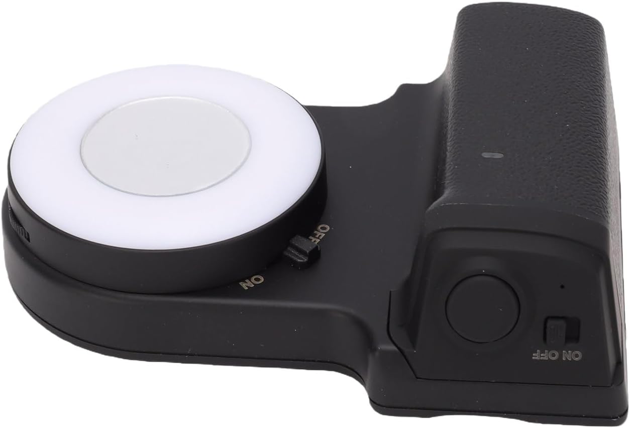 ASHATA Phone Camera Grip with Detachable Wireless Shutter 15m Remote
