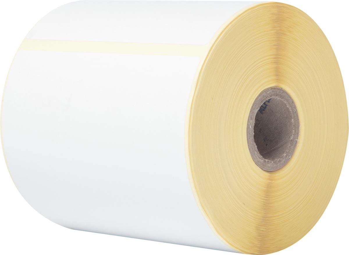 BROTHER BDE1J152102102 Etiquette thermique direct, 102mmx152mm(350 étiquettes) - multiple de 8 rouleaux
