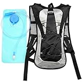 Hydration Pack with 2L Backpack Water Bladder for Hiking Running Biking Color Black