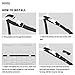 Booms Fishing VRC Vehicle Rod Carrier, Car Fishing Rod Holder, 2 Nylon Straps Adjustable Range 31.5 