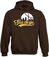 Vista 7 de Xtreme Apparrel Cityscape Skyline - Sudadera con capucha para hombre para fanáticos del béisbol Arizona - Sudadera con capucha roja