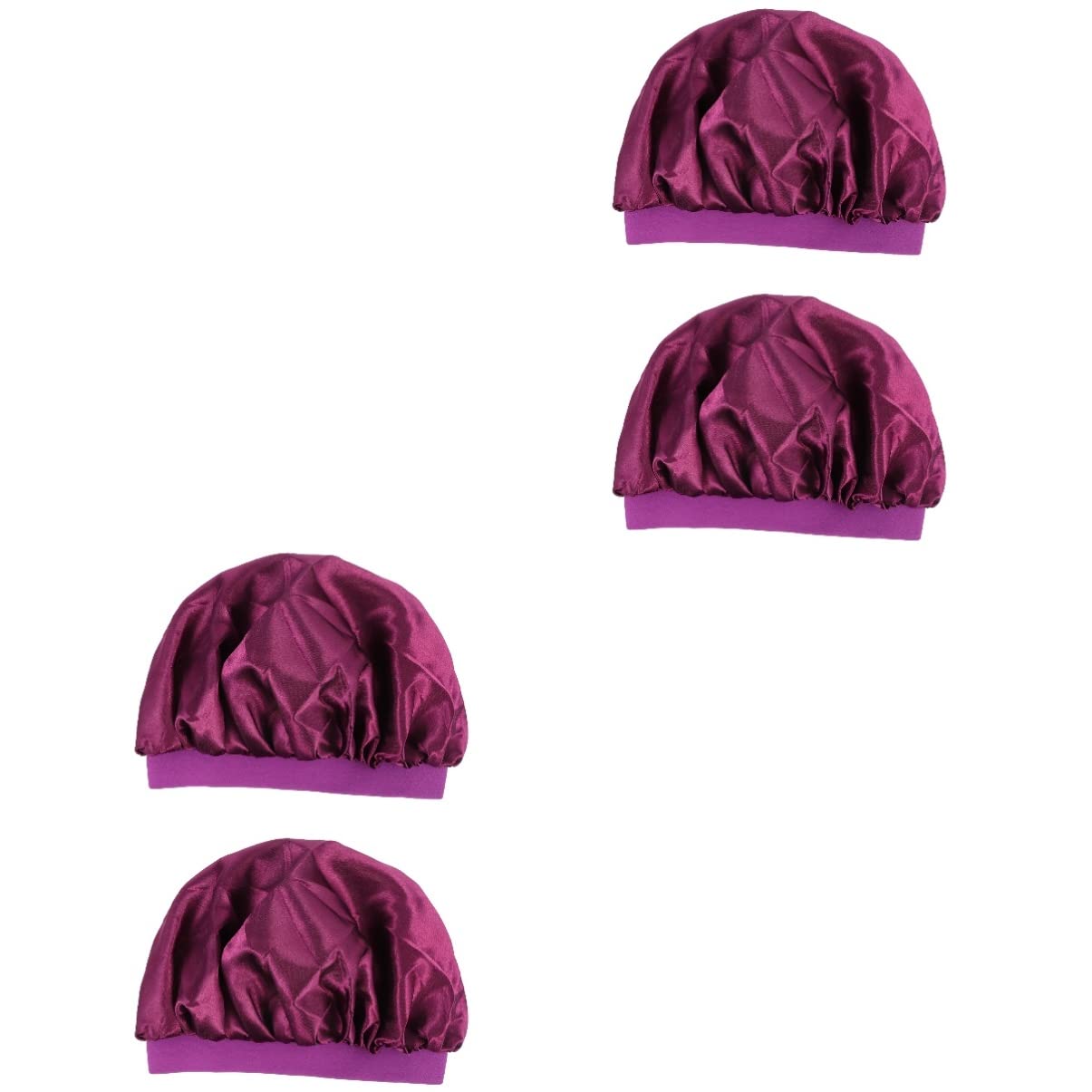 Chapeaux de nuit satin de qualité supérieure pour le soin des cheveux