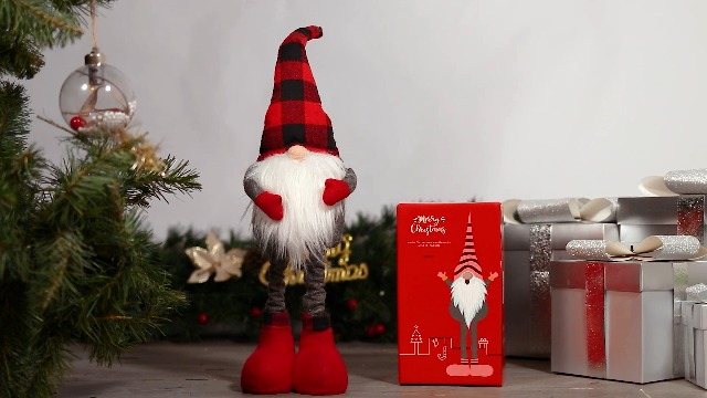 Amazon.com: D-FantiX Pink Christmas Valentine Gnomes Decorations