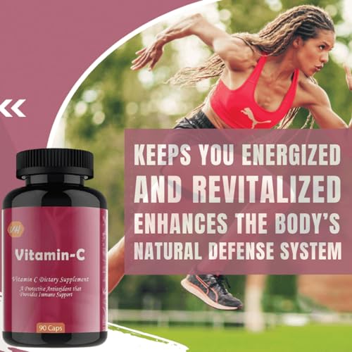 Image of Vitamin C Capsules for Immunity & Antioxidant Support by VitaminHaat (Regular Vitamin C)