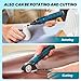Saker Versatile 4-in-1 Electric Screwdriver Cordless, Tool Set with Detachable Tool Head for Cardboard Cutter & Rotary Tool & LED Flashlight, 2.5N.M, 230RPM, 65 Pieces for House Repair, Handyman, DIY