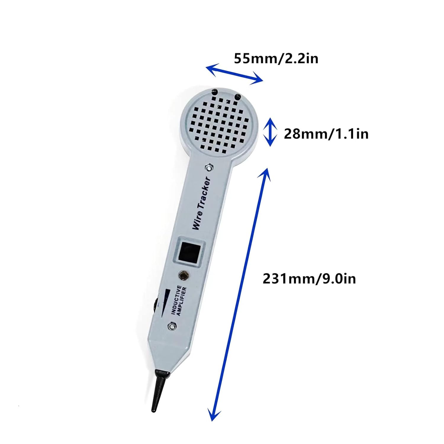 Tone Generator Kit, Wire Tracer Circuit Tester, 200EP High Accuracy Cable Toner Detector Finder Tester, Line Finder,Inductive Amplifier, Probe Kit with Adjustable Volume for Network Cable Collation