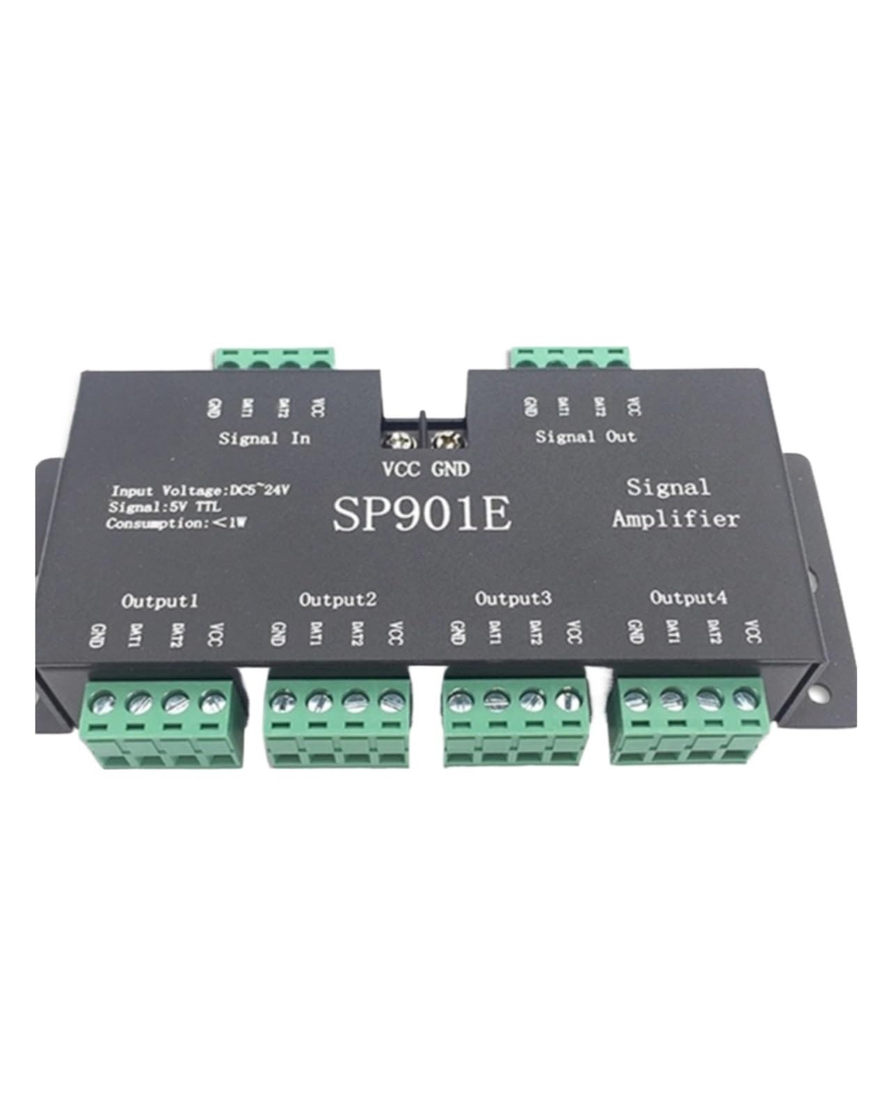 Controlador SP901E y amplificador de señal SPI para ambientes gamer y salones