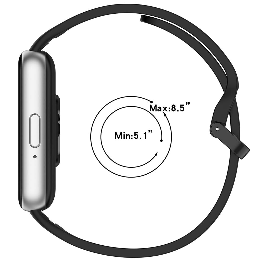 Silikonowy pasek do zegarka Samsung Galaxy Fit 3, sportowy zamiennik paska do Samsung Galaxy Fit 3