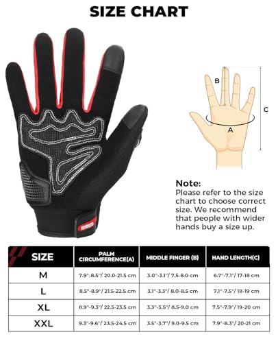 Image of KEMIMOTO Motorcycle Gloves,Tactical Gloves for Men, Hard Shield Touchscreen Cycling Gloves for Outdoor Sports On-Road Off-Road Mountain Motorcycle Motorcross Motorbike Dirt Bike Bicycle Racing ATV UTV