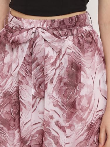 Image of NUEVOSDAMAS Women Floral Printed Midi Skirt