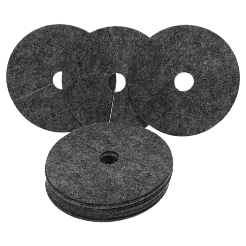 Garneck 20個 防草フェルト厚手 園芸用植木鉢マルチングカバー 保湿性良好で耐久性に優れた不織布製グラスコントマット ガーデン雑草防止用