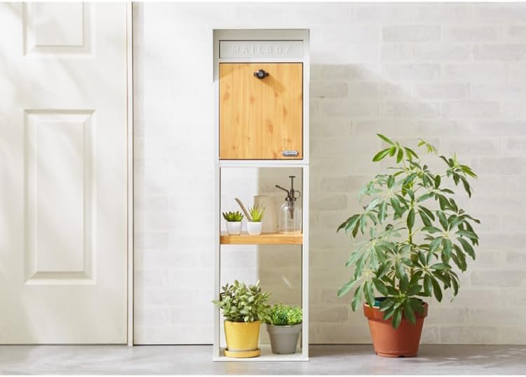 郵便ポストガーデンポスト 郵便受け置き配ボックス棚