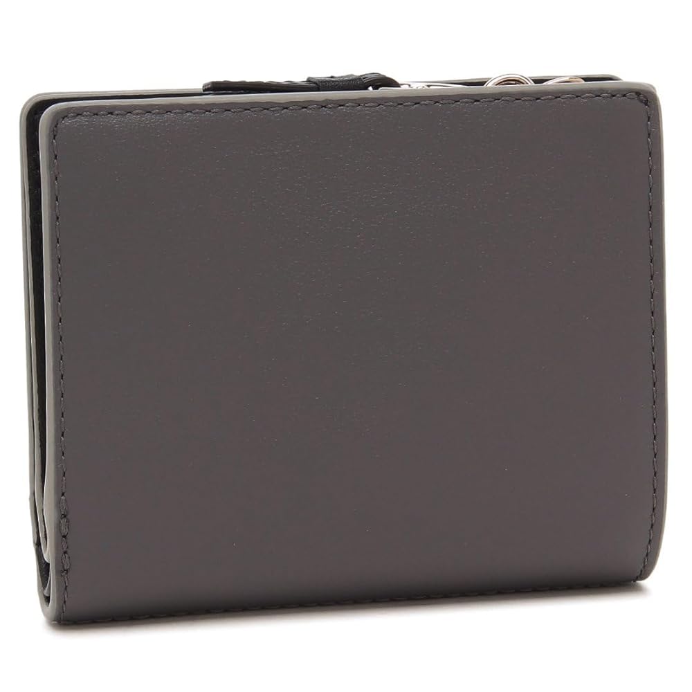 Amazon | [フルラ] 二つ折り財布 グレー ブラック レディース