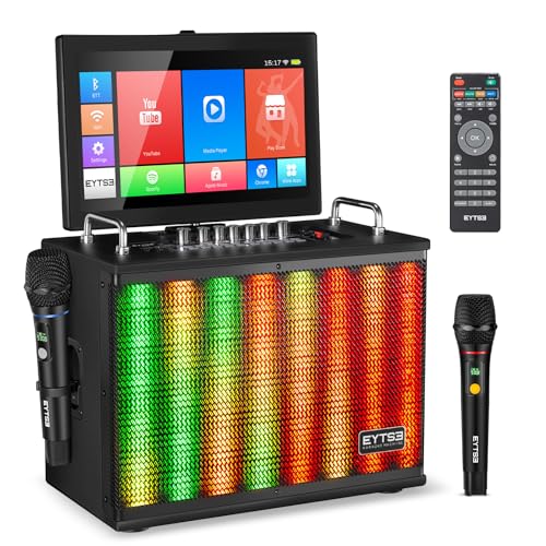 EYTSE Karaoke Machine for Adults with Lyrics Display Screen, 14
