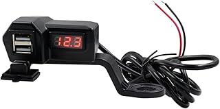 Vaguelly 1 Conjunto Carregador De Motocicleta Peças De Motocicleta Carregador De Motocicleta Adaptador De Isqueiro Carregador De Isqueiro Adaptador De Carregador De Caminhão Carregamento