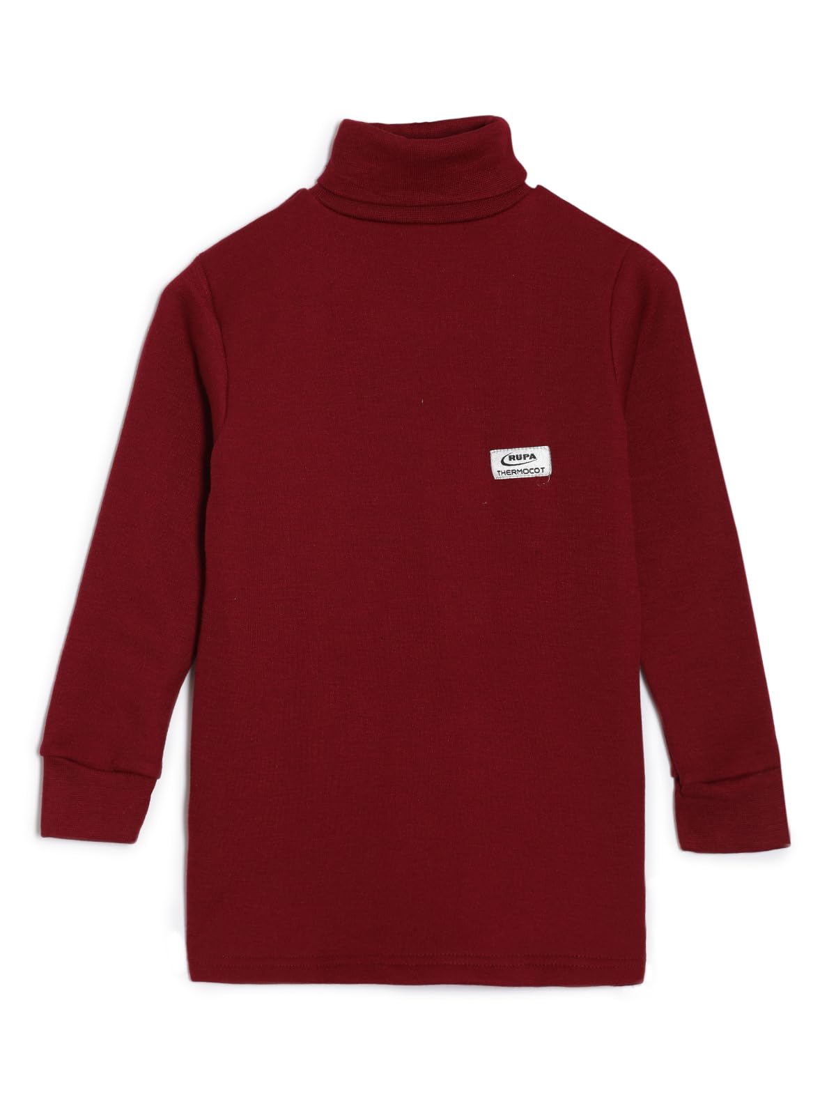 Rupa ThermocotTHERMOCOT Winter Thermal Top for Boys in Cotton Blend | High Neck Boy's Inner Thermal Wear | Full Sleeves and Snug Fit | Premium Thermal Vest for Kids | Pack of 1