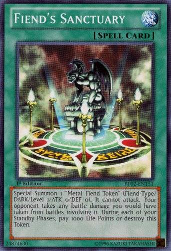 YU-GI-OH! - Fiend39;s Sanctuary (BP02-EN151) - Battle Pack 2: War of The Giants - 1st Edition - Common