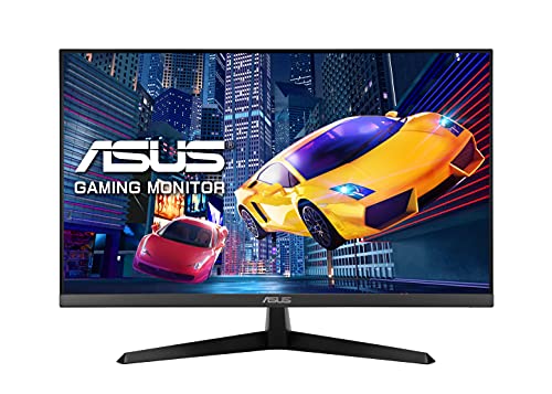 ASUS VY279HE Gaming Monitor - 27 Zoll Full HD - 75 Hz, 1ms MPRT, FreeSync, GameFast Input - IPS Panel, Vesa 100x100, 16:9, 1920x1080, HDMI, D-Sub