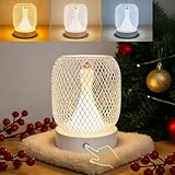 Switch a un tocco: passa tra 3000K (giallo caldo)/4500K (bianco naturale)/6000K (bianco freddo) con un tocco con un dito sulla base—nessuna ricerca per piccoli pulsanti. Fornisci luce e regola l'umore in 1 secondo quando hai bisogno di rilassarti, lavorare, leggere o decorare.
