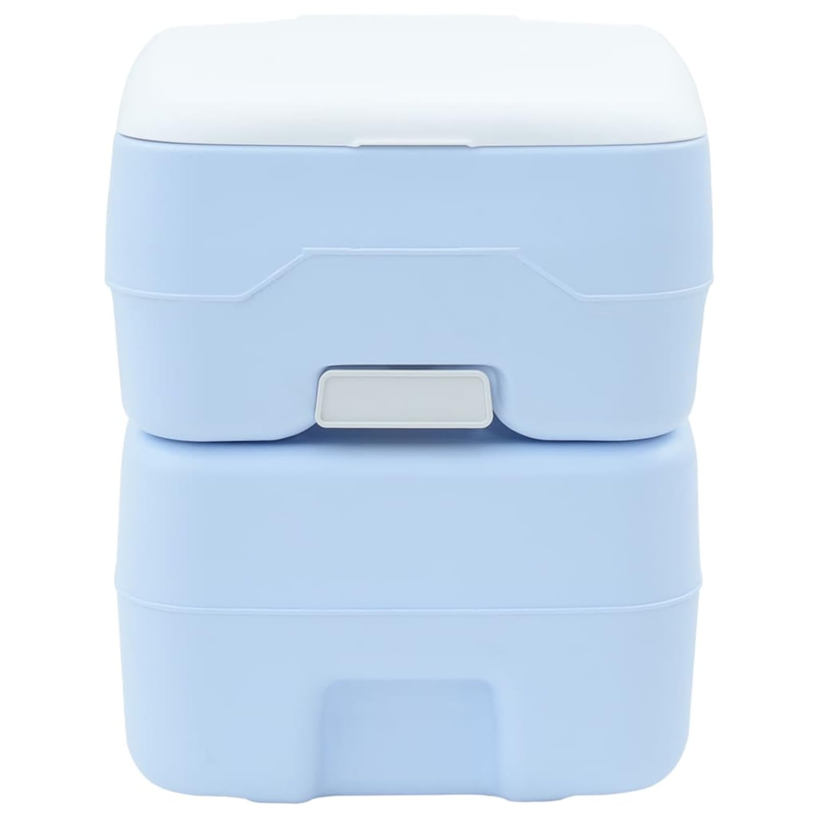 Gecheer Camping-Toilette Blau 41,5 x 36,5 x 42 cm, Campingtoilette mit Deckel Mobile Toilette für Outdoor Reisen Autofahrten Boot Zelt Angeln42001436
