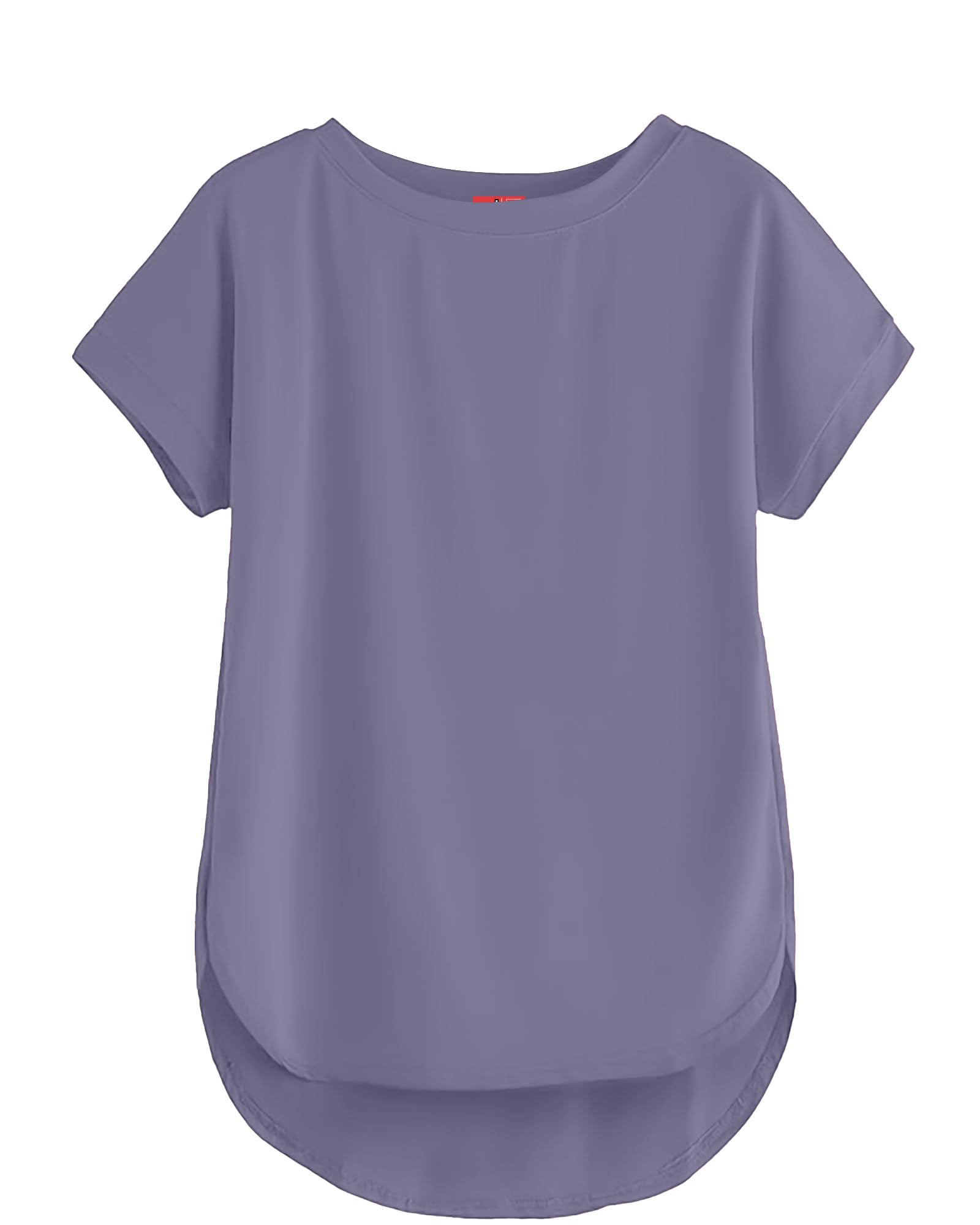 Women's Cotton Blend Short Sleeve Plain T-Shirt (Pack of 1)
