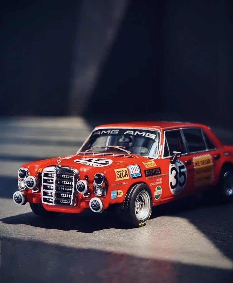 Amazon | 1/64 Liberty64 ベンツ Benz 300 SEL W109 Red Pig 35
