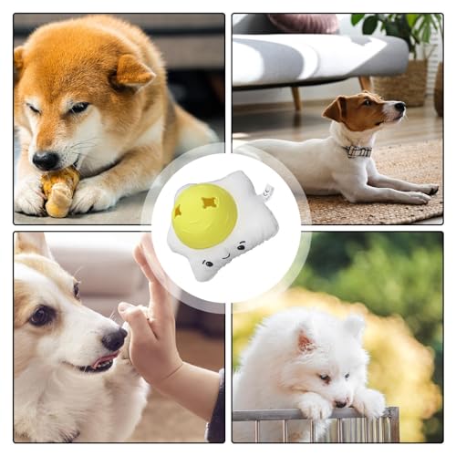 WELTS Brinquedos para dentição de cães, petiscos para filhotes de cachorro com bolas de distribuição