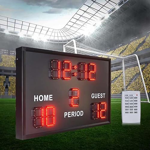 Marcador electrónico LED digital multisport 6 pulg miniatura 1