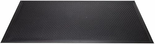 Miniatura 7 de Envelor Paquete de 2 tapetes para rascador de zapatos de laberinto, tapete de goma para el suelo, interior y exterior, tapete para entrada del