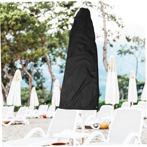 Housse parasol imperméable Oxford renforcé haut de gamme noir