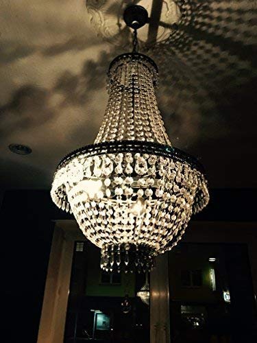 Preisvergleich Produktbild V-Design Toller Kronleuchter Modell 'Kristall' mit 65cm Höhe