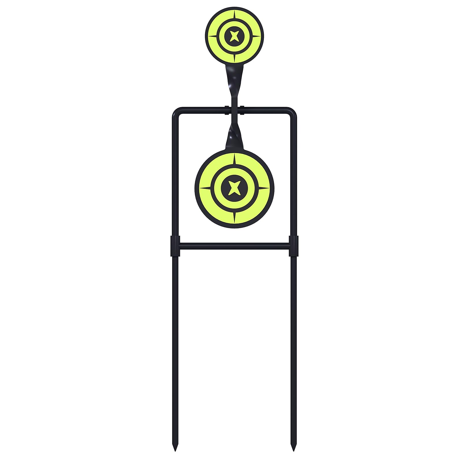 AIMAX OUTDOOR Double Spinner Shooting Targets, 3/8
