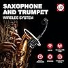 Xvive XV-U7 Saxophone and Trumpet Wireless Microphone System with 2.4GHz Transmitter and Receiver #1