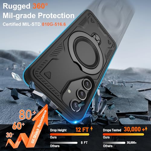 Coque Samsung S25 de qualité militaire avec finitions métal
