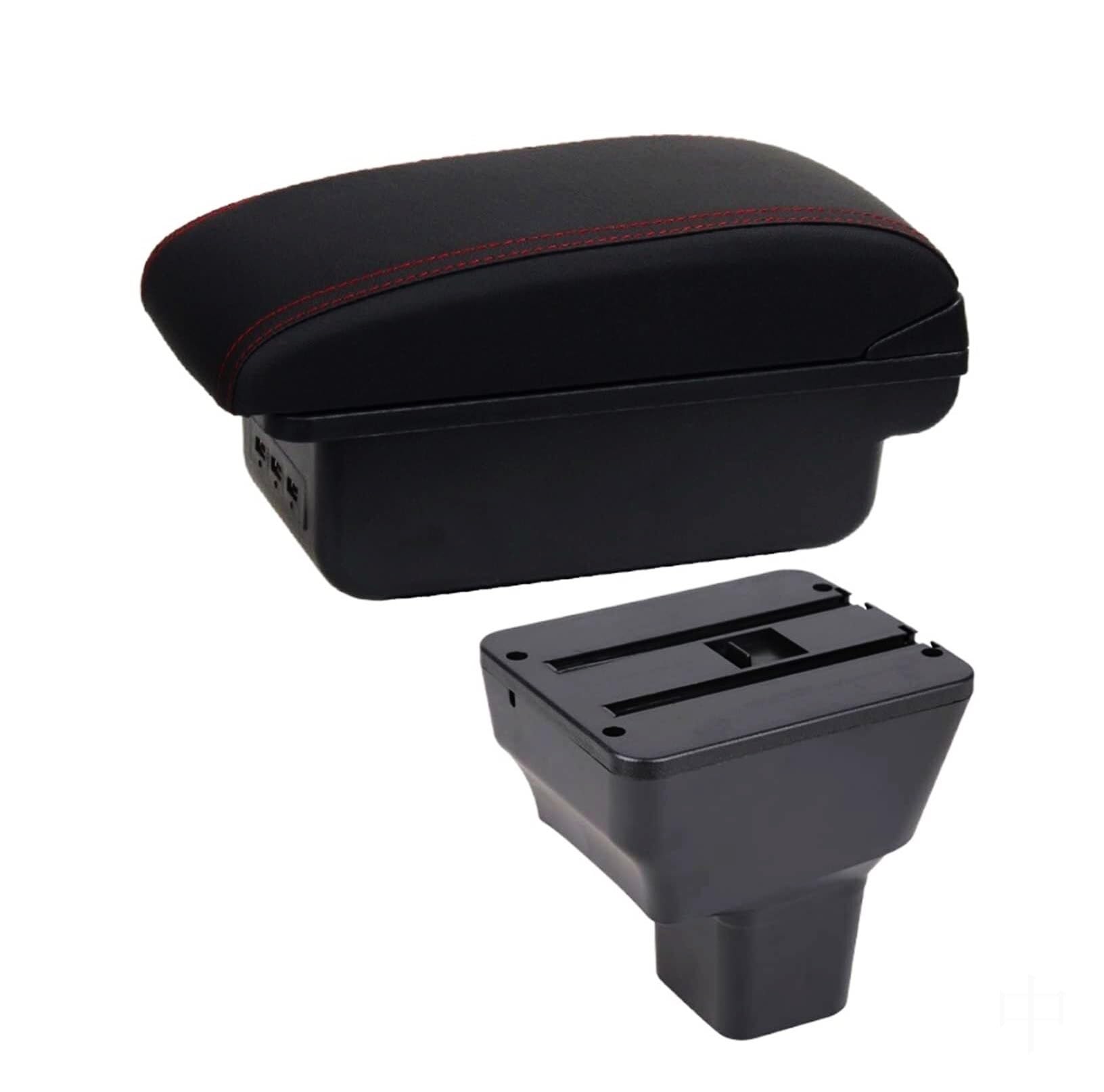 Centre Console For Nissan For Versa & For Almera 2020-2021 Armrest Storage For Box with USB