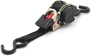 HAFIX Automatik Spanngurt mit Aufrollfunktion S Haken 600kg oder 1,5 Tonnen Zurrgut (25mm | 3m | 600kg)