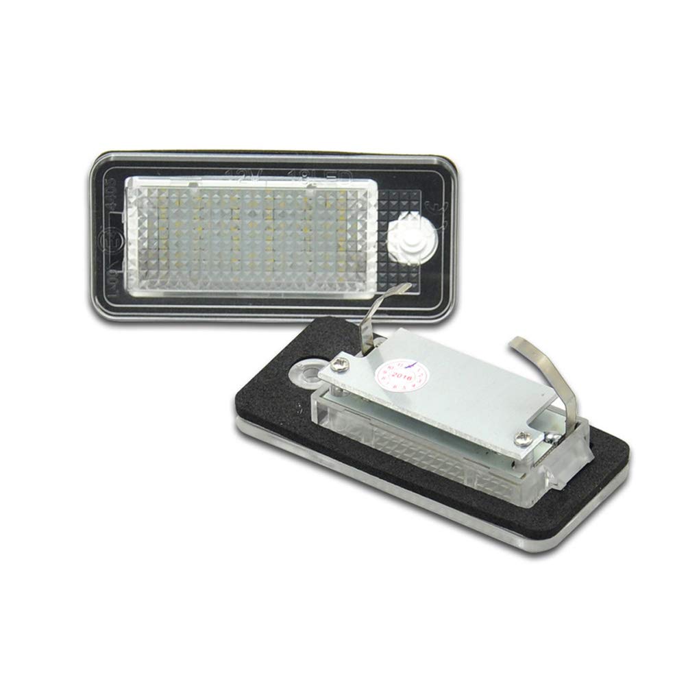 Set di luci targa a LED su misura - compatibile con vari modelli Audi