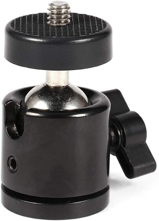 UTEBIT Ini Testa A Sfera Per Treppiede 24, Rotazione 360&deg;, Vite 1/4