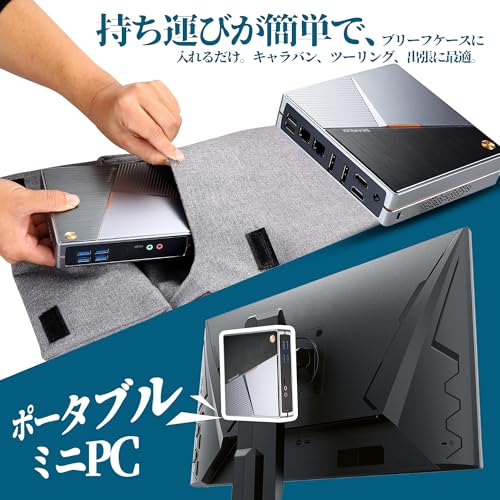 Sharevdi C8 ミニ PC N100 DDR5 16 GB RAM 512 GB の商品画像 4